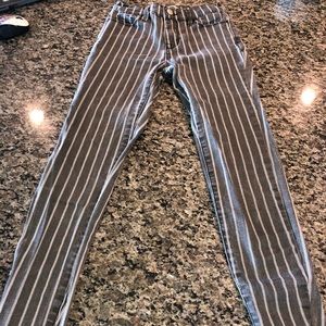 PacSun High rise stripped jeans